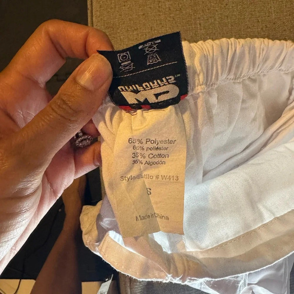 Set of 3 Scrub Pants Size SMALL White Scrub Bottom Medical Apparel Nurse Pants - Picture 13 of 13